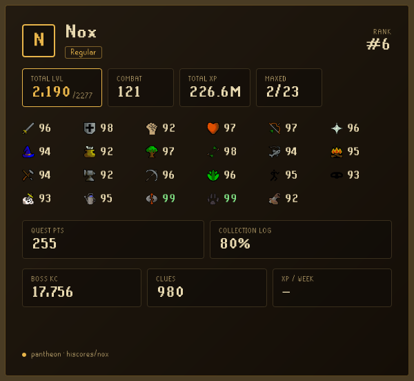 Nox signature preview